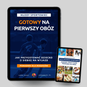 Młody sportowiec gotowy na pierwszy obóz [e-book PDF]